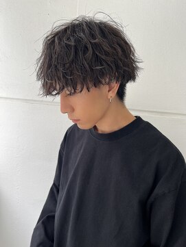 サンド クリア 横浜本店(sand clear) メンズ波巻きパーマ