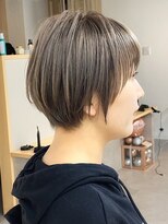 トト 船橋店(toto.)&nbsp;黒髪/グレーベージュ/レイヤーロング/前髪パーマ[西船橋/津田沼]