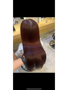 ジーナ 船橋(Zina) 髪質改善*ロングレイヤーグレーベージュ*美髪【Zina船橋】