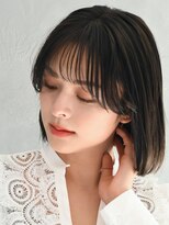 アース 鶴見店(HAIR&MAKE EARTH) ナチュラルミディアムボブ