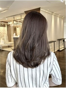 ザック ヴィ(ZACC  vie) レイヤーカット/ココアベージュ