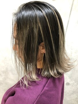 エヌプラス(N+) イメチェン/ハッシュカット/フルバング/レッドブラウン