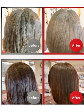 サーティエイト(38) 艶めきと潤い 攻めの美髪エイジングケア/髪質改善/ツヤ髪/元町/