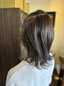 ジュジュル 稲毛本店(jujur) グレージュカラー/ボブウルフ/ココアベージュ