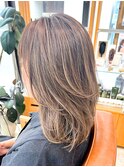 ハイライト/ミディアム/ナチュラルブラウン
