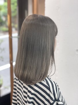 リッカ(RICCA) 【ダブルカラー×髪質再生トリートメント】オリーブベージュ♪