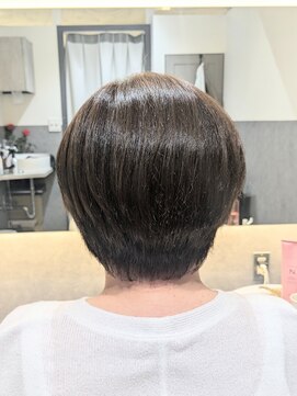 ナカドット エマノン 池袋(__naka.__ EMANON) 40代/50代/縮毛矯正/ショートボブ/池袋