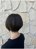 ドライカット×ショートボブ