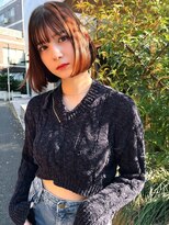 エイミー(Aimee)&nbsp;Aimee 町田　内巻きボブ×ナチュラルブラウン