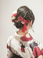 ヘアリゾート粋 新宿三丁目本店&nbsp;【新宿三丁目】振袖着付けへアセット