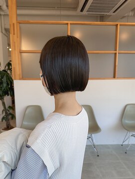 サロン 名和店(SALON) ミニボブ/ナチュラルカラー