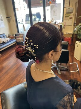 ディーズ(D’z) 艶やかヘアセット