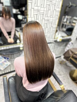 アローズ 久留米店(arose) 自然な仕上がり縮毛矯正