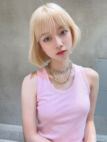 テイラー(Taylor)&nbsp;【Taylor 】大宮  ホワイトブロンド×ショートボブ