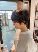 大人可愛い20代30代40代黒髪前下がりショートボブ丸みショート◎