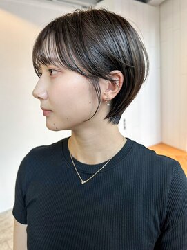 シオン(shion) 似合わせカットメルティカラーマロンベージュ_ba476002