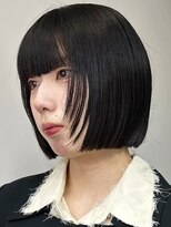 シェノン 心斎橋(CHAINON)&nbsp;ボブ/ミニボブ/切りっぱなしボブ/ワンレン/レイヤーボブ/黒髪