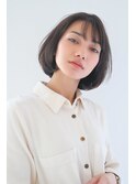 『Gallica 博多』☆グレージュ × 毛束感 ☆ミニマムボブ