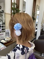 コアフィールフィス(COIFFURE fils) 新規お得【見附 今町】浴衣着付けヘアセット