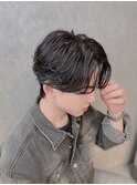 毛流れセンターパート【鐘ヶ江】