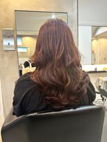 ユニコ(unico)&nbsp;コテ巻き風パーマ/韓国風パーマ/デジタルパーマ/似合わせカット