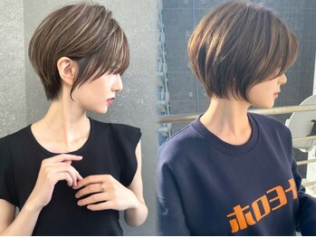ロンドルピナス 小倉(Lond Lupinus)の写真/あなた史上最も小顔が叶うショート/ボブ☆前髪/顔周りで作るレイヤーカットやザクザクレイヤーも[小倉]