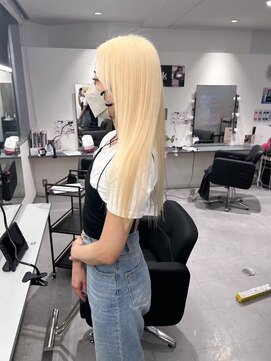 キング 心斎橋店(K!ng) 縮毛矯正髪質改善レイヤーカットトリートメント心斎橋美容室