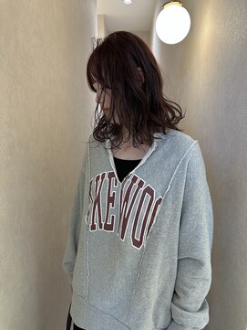 エムサロン 元総社(emusalon) 《Yachida》じゅわっとピンクラベンダー（ブリーチ無し）