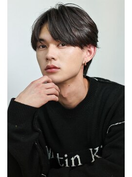 2wayレイヤー毛流れセンターパート