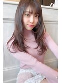 ロングレイヤースタイル
