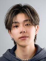 オーシャントーキョーオーバー 渋谷(OCEAN TOKYO OVER) フェザーパーマニュアンスパーマセンターパートショート