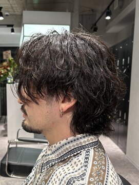 ブレス 西葛西店(BLESS) 【ラフにキマる】シャドウパーマミディアム