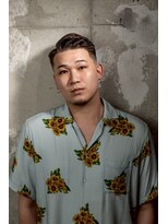 チルチェア 横浜(CHILL CHAIR)&nbsp;七三サイドパート×スキンフェード <横浜/バーバー/理容室/床屋>