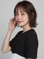ライクバイコトナ 越谷(RIKE by kotona)&nbsp;ショートボブ髪型20代30代40代50代前髪あり前髪なし面長丸顔越谷