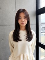 ヘアーサロン ファイブシー(HAIR SALON 5C)&nbsp;韓国風ミドルレイヤー＆透明感ベージュ