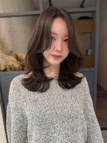 エトワ 中央店(etoi)&nbsp;大分ミディアムボブレイヤー軽め韓国レイヤーくびれスタイル