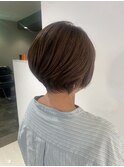 丸みショートヘア