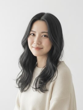オアシスアヴェダ ザ・ペニンシュラ東京(OASIS AVEDA) #セミロング・ゆるふわウェーブ・くせ毛風パーマ20代30代銀座
