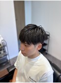 メンズナチュラルツーブロック