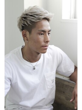 アンルポン 天満橋(un le pont) ★un le pont天満橋★アップバング×がっつりツーブロック☆