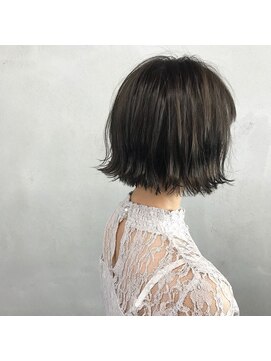 タグ(#tag) #切りっぱなしボブ