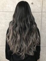 アールプラスヘアサロン(ar+ hair salon) シールエクステグラデーション3Dカラー