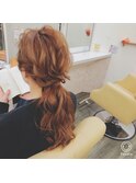 ローポニーテール