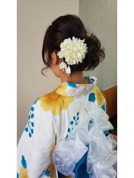 美容室イーナ(e na) 浴衣でおでかけ