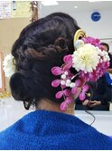 成人式ヘアセット