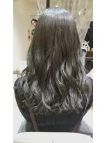 ノル(nol.)&nbsp;スモーキーアッシュ！Nドットカラーは圧倒的透明感☆