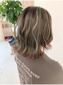 ハイライト&インナーカラー