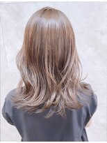 ドゥマン(Demain) ★◎マロンベージュセミウェット前髪小顔カット薄めバングくびれ