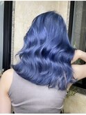 Aimee 町田　オーシャンブルー×リバースカール