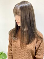 フォーク FOLK&nbsp;【FOLK】透明感カラー☆暗くても透けるアッシュベージュ♪